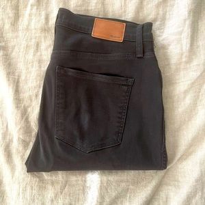 Madewell hi-rise skinny black jeans